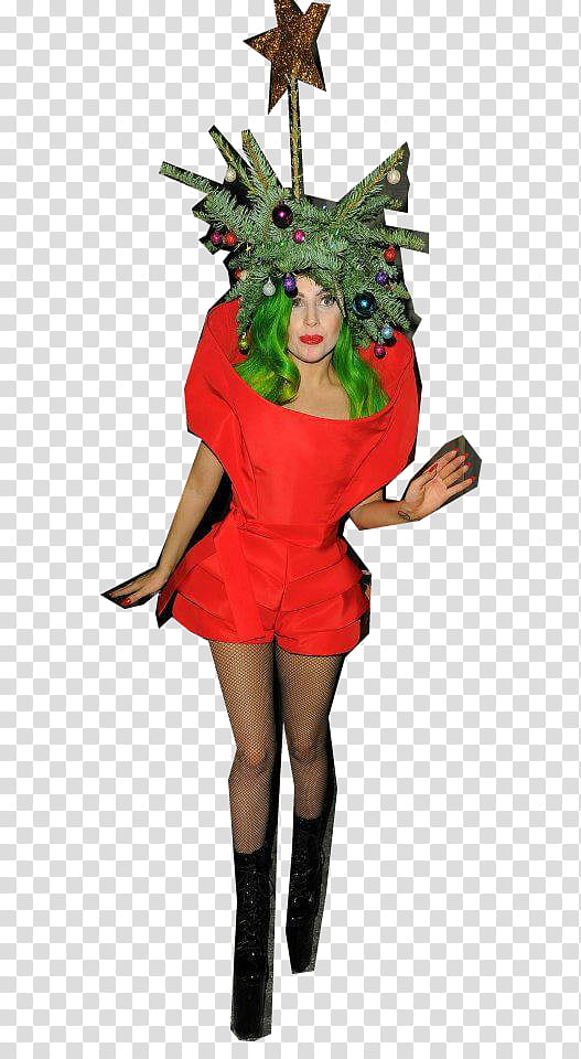 Lady Gaga despues del Jingell Bell Ball S transparent background PNG clipart