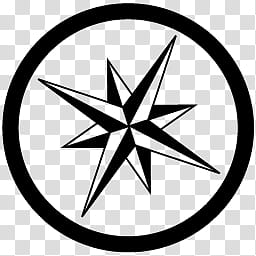 MetroStation, black star logo transparent background PNG clipart