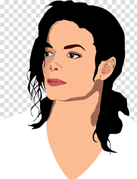 Hair, Michael Jackson, Drawing, Face, Cheek, Eyebrow, Chin, Cartoon transparent background PNG clipart