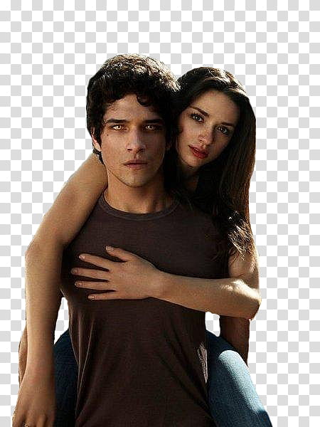 with Teen Wolf, man carries woman on his back transparent background PNG clipart