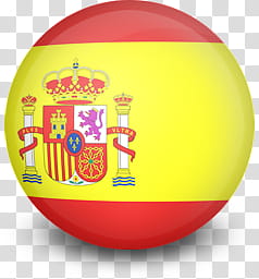 WorldCup Flag Balls  Icons, round flag of Spain icon transparent background PNG clipart