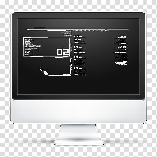 Sonetto Icons and Extras, NetWork places, silver and black flat screen computer monitor transparent background PNG clipart