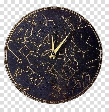black and brown constellation watch transparent background PNG clipart