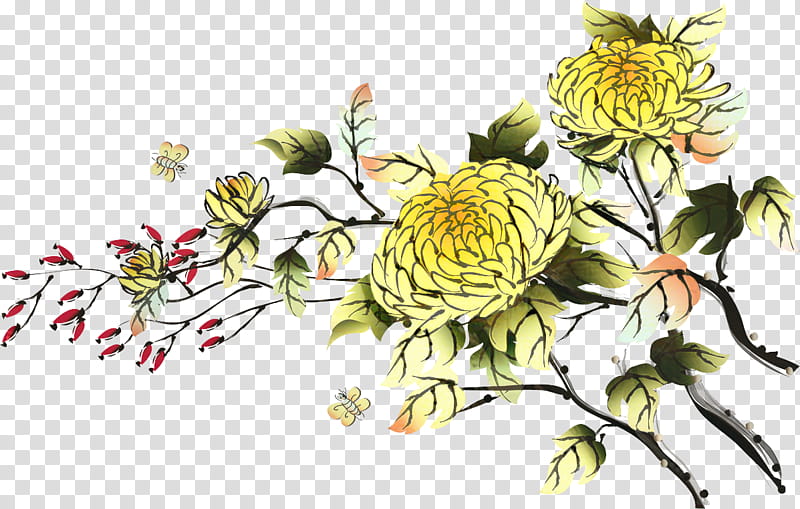 Watercolor Flower, Ink Wash Painting, Chinese Painting, Watercolor Painting, Chinoiserie, Chrysanthemum, Drawing, Asian Art transparent background PNG clipart