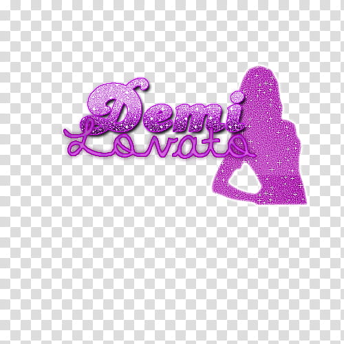 Demi Lovato, Demi Lovato text overlay transparent background PNG clipart