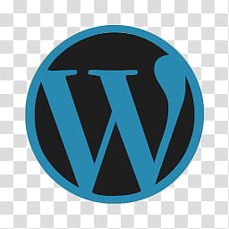 Circular Icon Set Wordpress W Logo Transparent Background Png