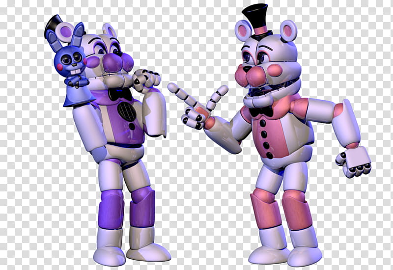 Stylized Funtime Freddy RELEASED transparent background PNG clipart