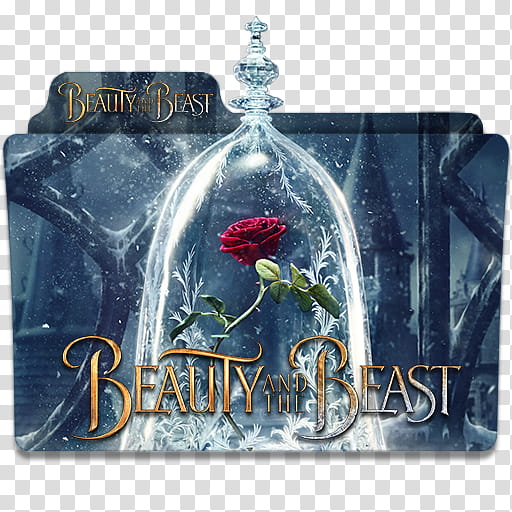 Beauty and the Beast  Folder Icon , beast , Beauty and the Beast folder illustration transparent background PNG clipart