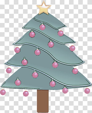 Christmas tree, Christmas Decoration, Christmas Ornament, Oregon Pine, Colorado Spruce, Pink, Christmas 
, Interior Design transparent background PNG clipart thumbnail