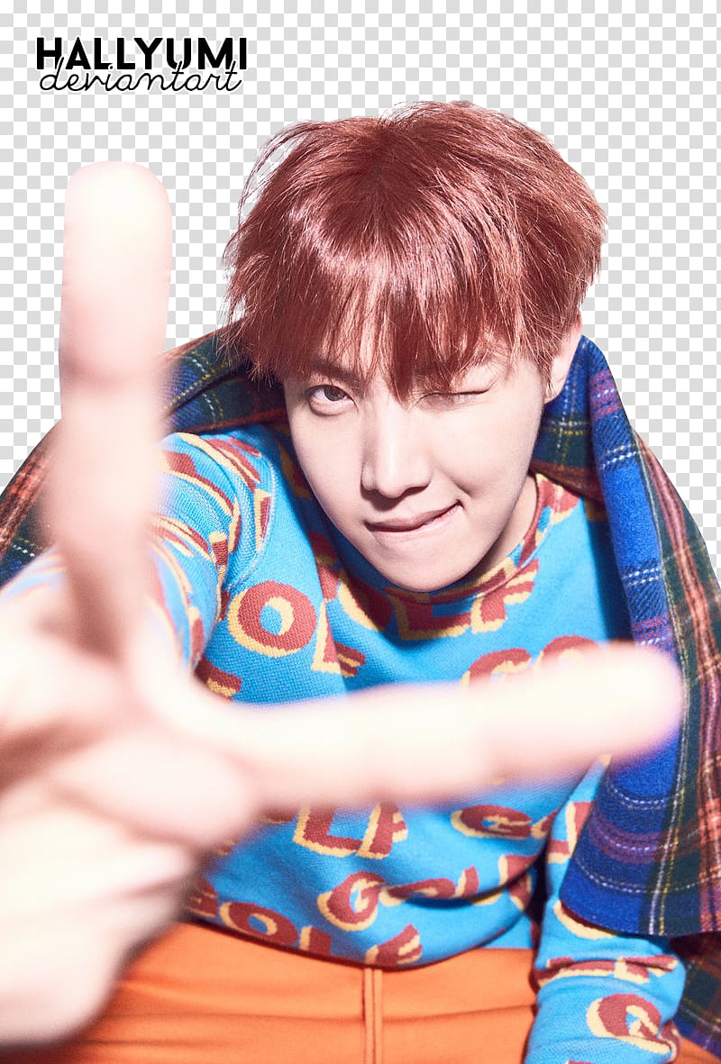 BTS HER V version, Jhope from BTS transparent background PNG clipart