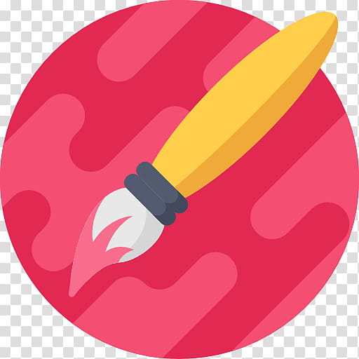 Paint Brush, Paint Brushes, Microsoft Paint, High Quality Paint Brush, Painting, Raster Graphics, Red, Circle transparent background PNG clipart