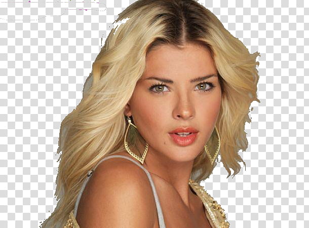 Casi angeles, unknown celebrity wearing white top transparent background PNG clipart