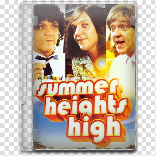 TV Show Icon Mega , Summer Heights High, Summer Heights High DVD case transparent background PNG clipart