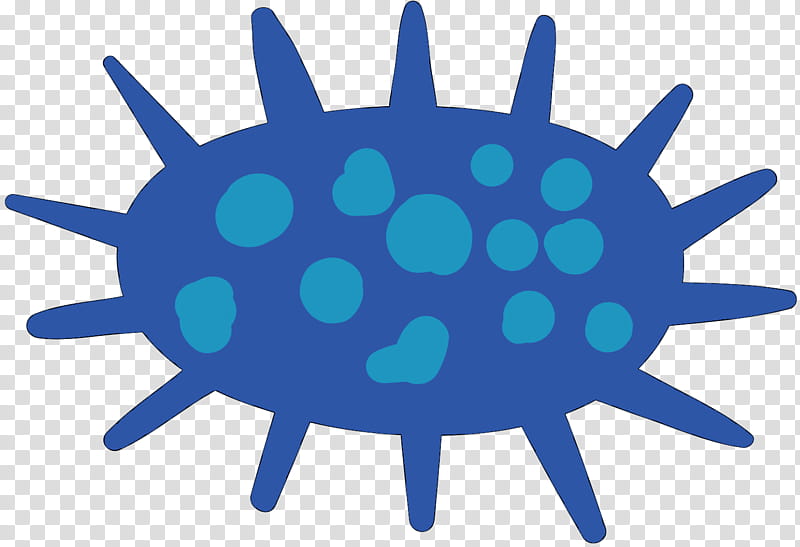 graphy Logo, Bacteria, Virus, Microbiology, Portrait, Cartoon, Electric Blue transparent background PNG clipart