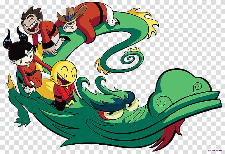 Xiaolin, green dragon illustration transparent background PNG clipart