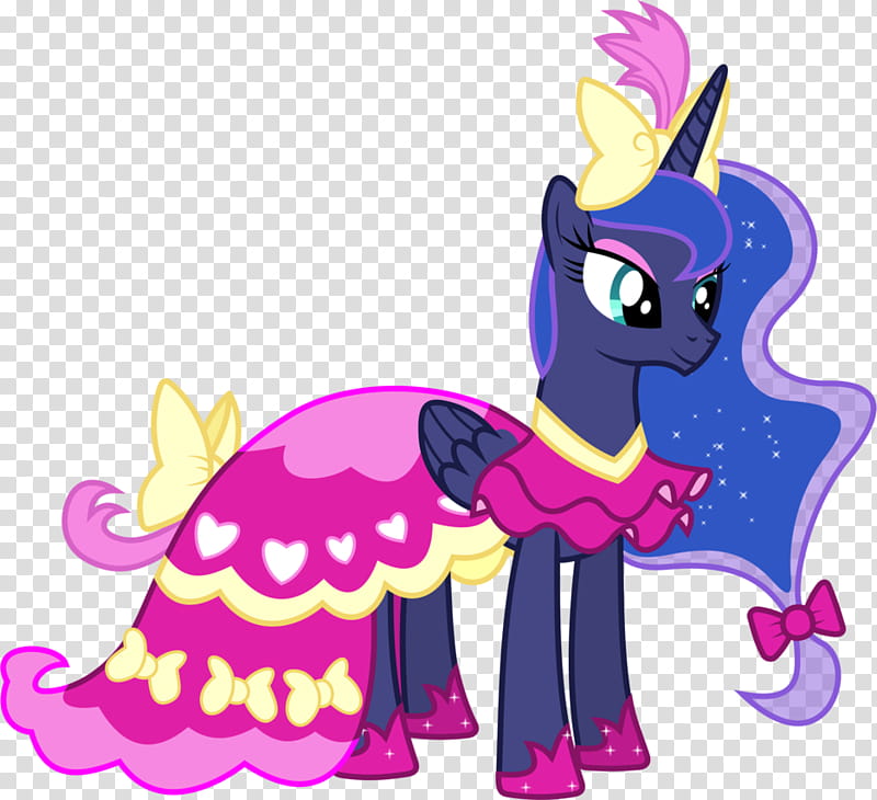 Princess Luna&#;s Dress (Rarity&#;s Version), My Little Pony transparent background PNG clipart