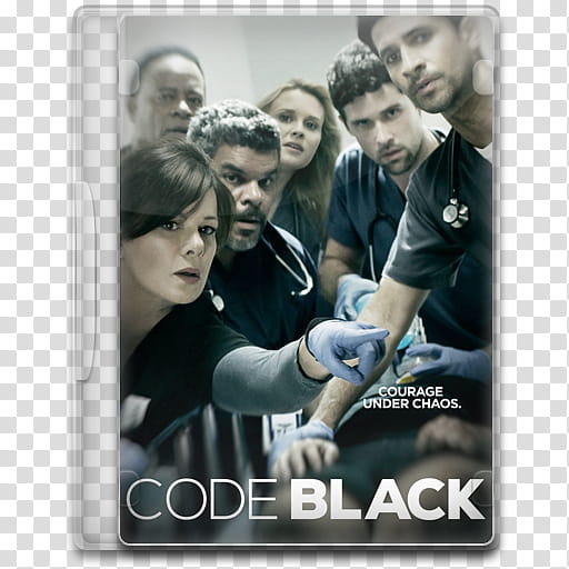 TV Show Icon , Code Black, Code Black-printed keep case transparent background PNG clipart
