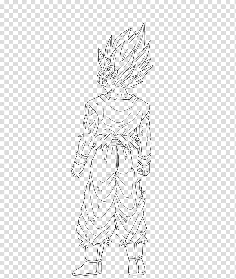 Goku Ssj transparent background PNG clipart