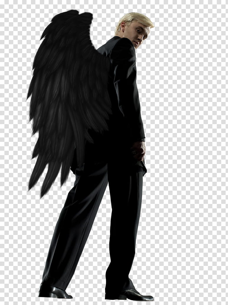 Draco Malfoy as a Demon transparent background PNG clipart