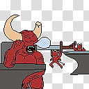 Lazy Demon Smith transparent background PNG clipart
