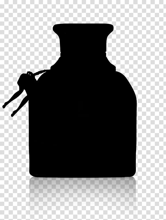 Neck Black, Silhouette, Black M, Bottle, Artifact, Vase transparent background PNG clipart