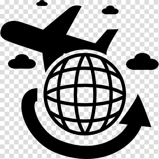 Ticket Icon, Air Travel, Flight, Airline Ticket, Accommodation, Suitcase, Icon Design, Blackandwhite transparent background PNG clipart