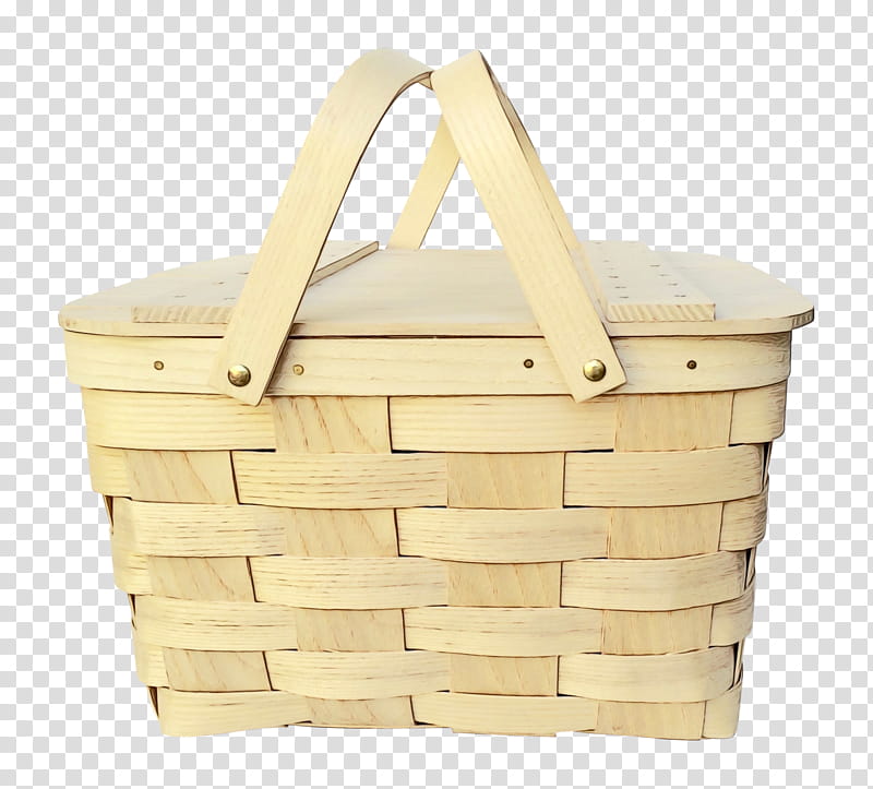 Home, Picnic Baskets, Hamper, Beige, Clothing Accessories, Storage Basket, Home Accessories, Wicker transparent background PNG clipart