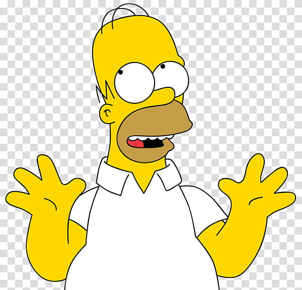 Homero, The Simpsons illustration transparent background PNG clipart