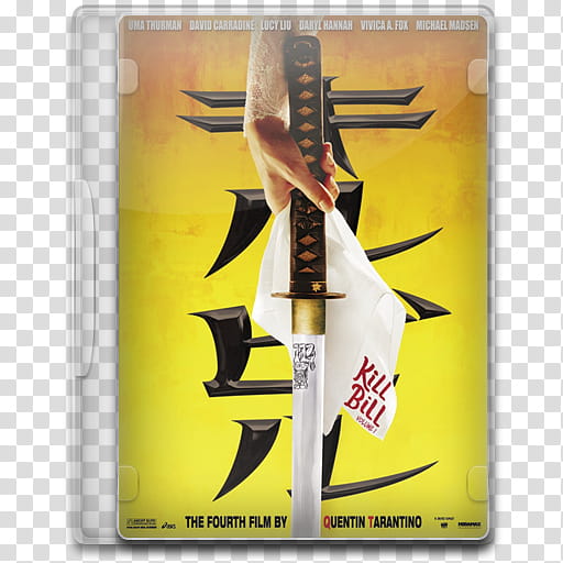 Movie Icon , Kill Bill, Vol , Kill Bill DVD transparent background PNG clipart