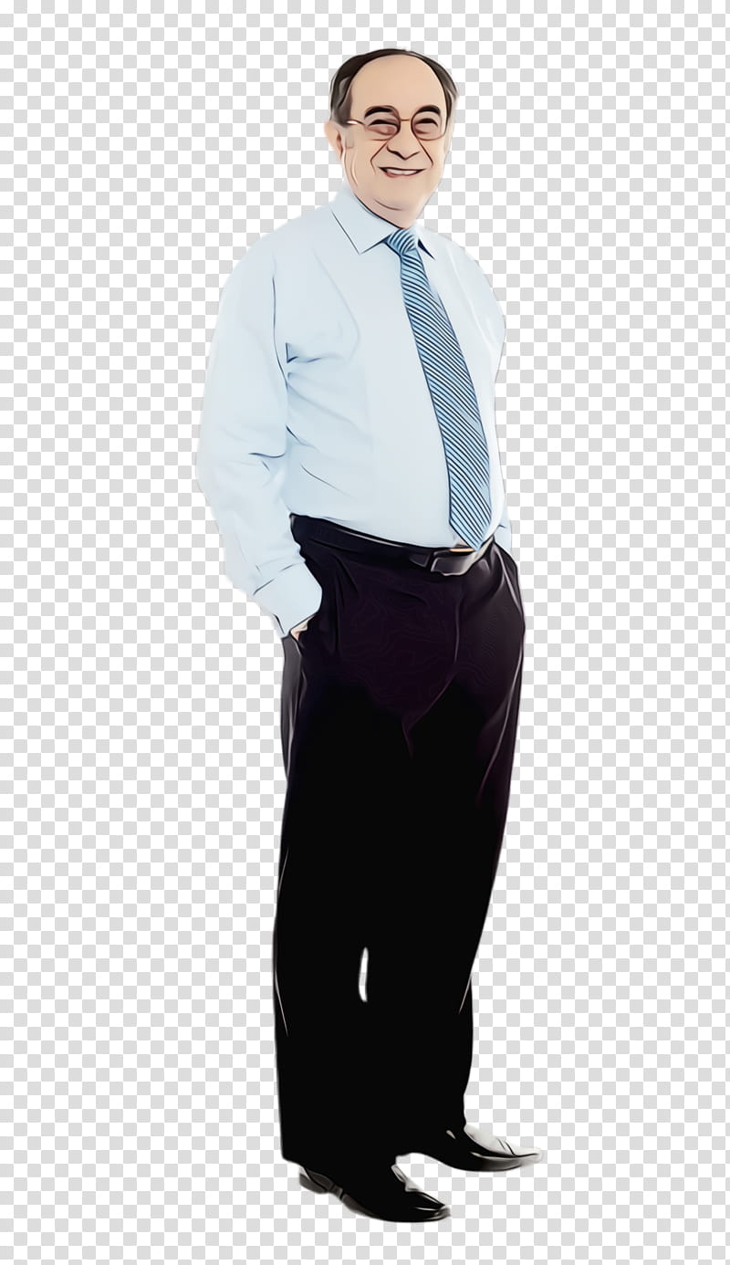 standing suit male formal wear businessperson, Watercolor, Paint, Wet Ink, Whitecollar Worker, Gentleman, Trousers transparent background PNG clipart