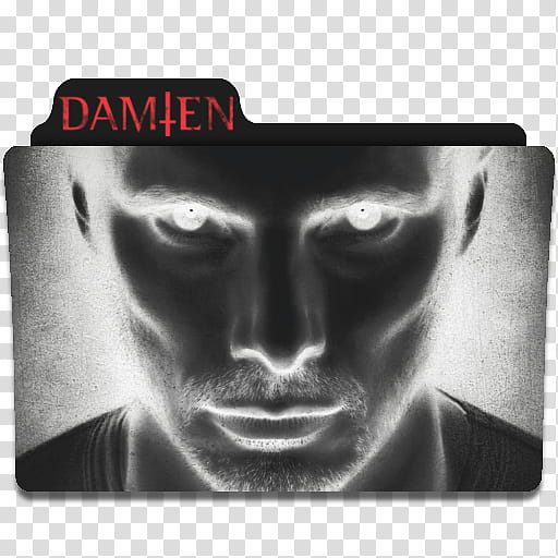 Midseason Tv Series Folder Icon , Damien transparent background PNG clipart