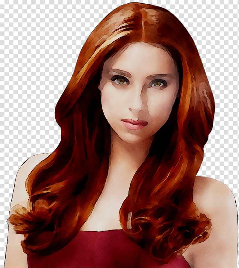 Hair, Red Hair, Hair Coloring, Step Cutting, Layered Hair, Brown Hair, Wig, Caramel Color transparent background PNG clipart