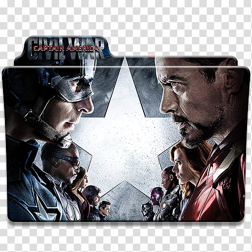 Captain America Civil War Movie Icons,  transparent background PNG clipart