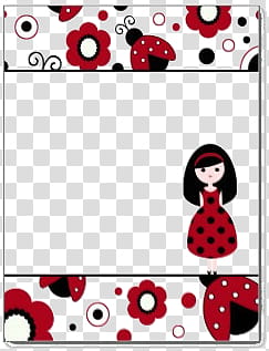 woman in red and black polka-dot sleeveless dress transparent background PNG clipart