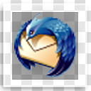 Aero Glass Icons, Aero Icon Thunderbird, Mozilla Thunderbird logo transparent background PNG clipart