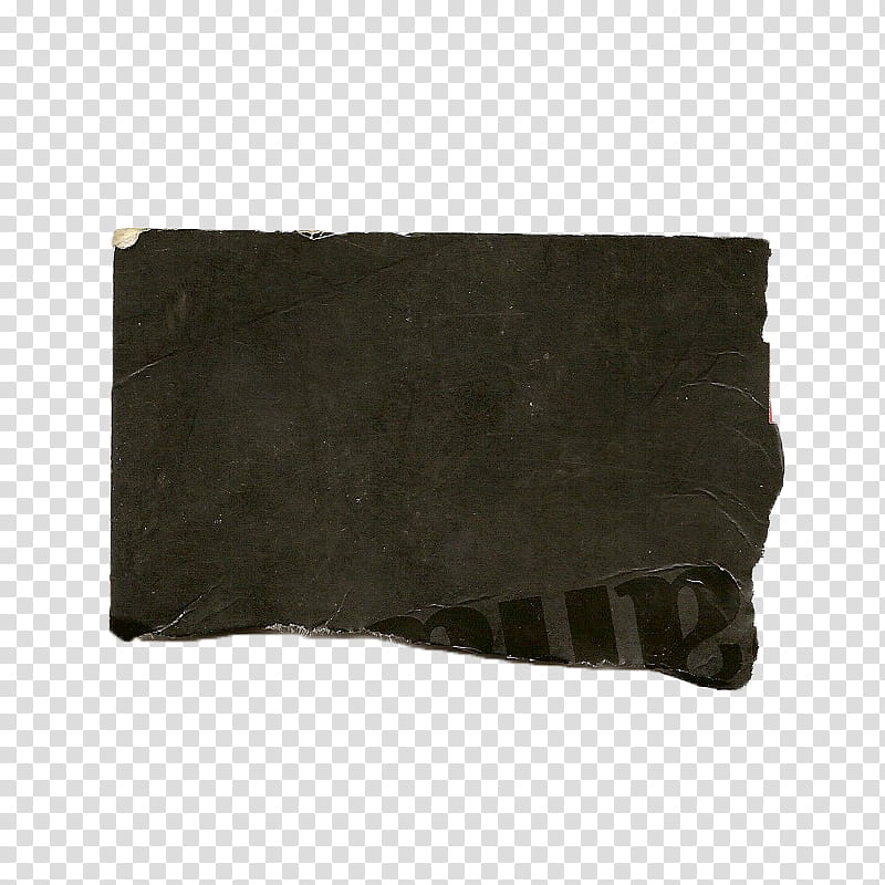 Black Cardboard, black textile transparent background PNG clipart