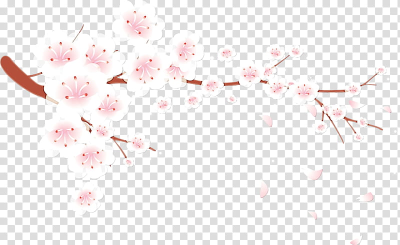 Cherry blossom, Watercolor, Paint, Wet Ink, Pink, Branch, Text, Flower transparent background PNG clipart