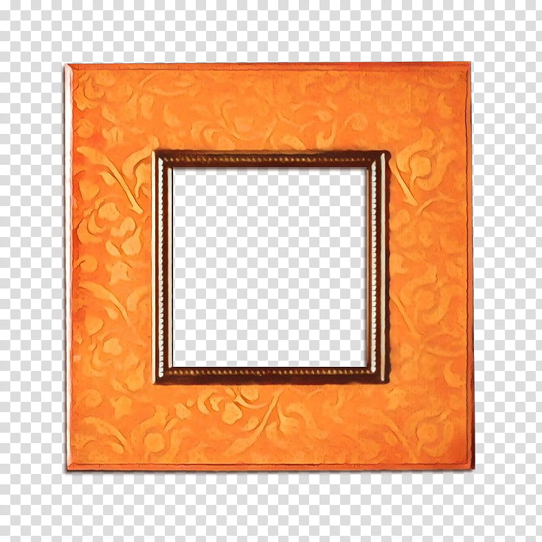 Wood Frame Frame, Cartoon, Frames, Wood Stain, Rectangle, Meter, Orange, Yellow transparent background PNG clipart