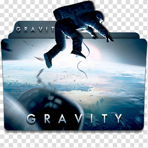 Movie Collection Folder Icon Part , Gravity v, Gravity file icon transparent background PNG clipart