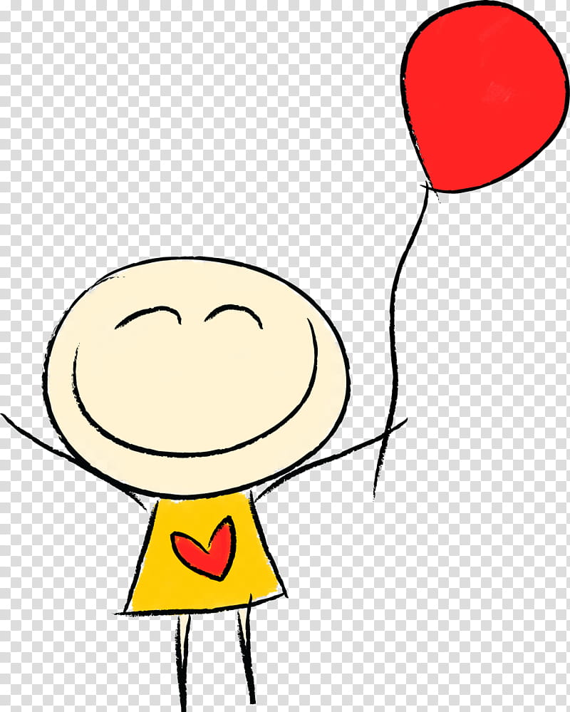 LittlePeople Birthday Freebie, girl holding red balloon illustration transparent background PNG clipart