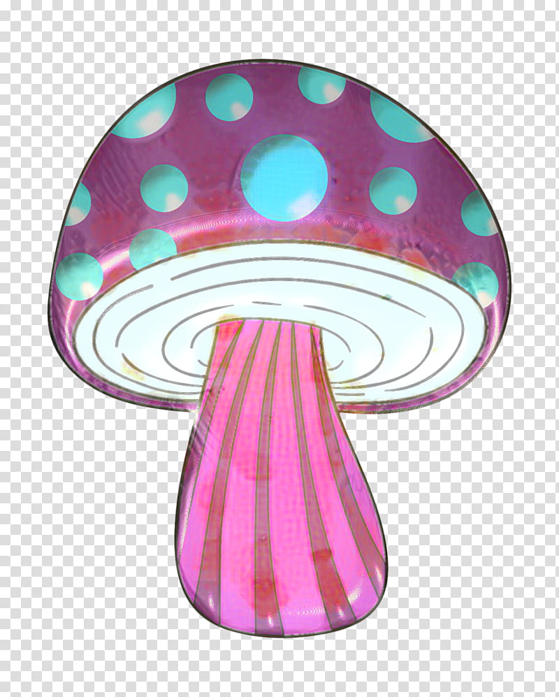 Mushroom, Purple, Pink, Magenta, Violet, Lamp, Material Property, Table transparent background PNG clipart