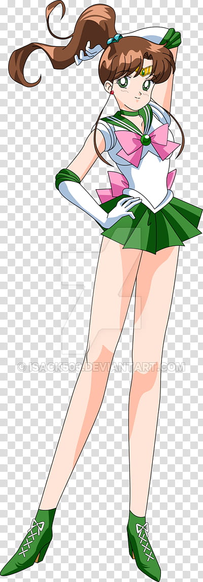 Sailor Jupiter transparent background PNG clipart