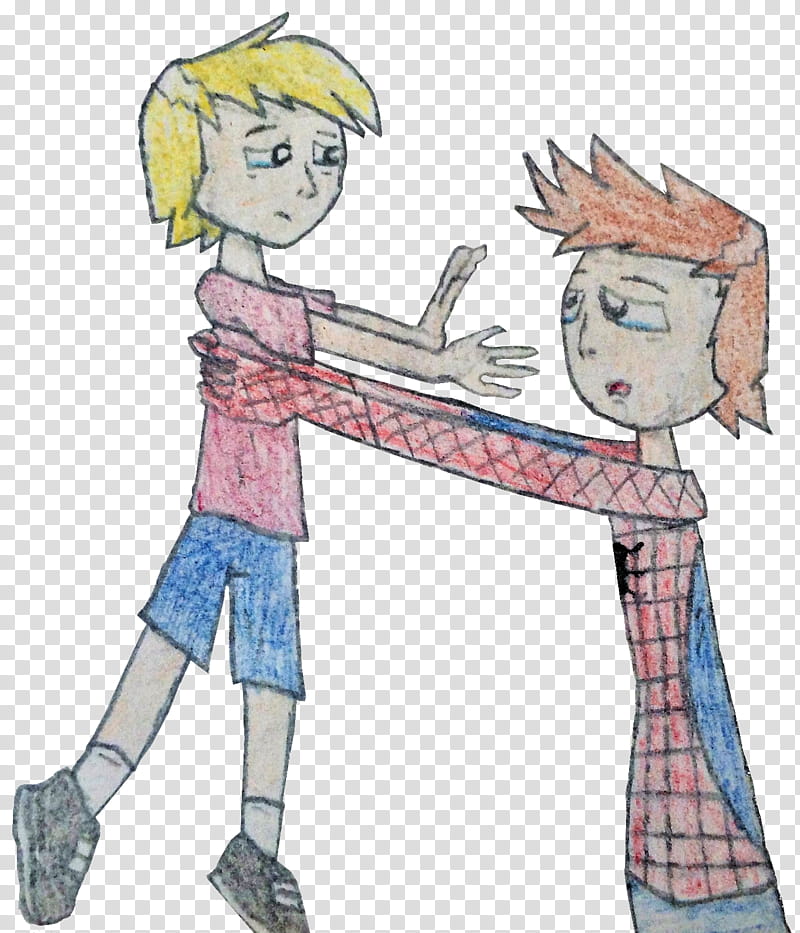 Spider Man and Ben Don t Cry Scene transparent background PNG clipart