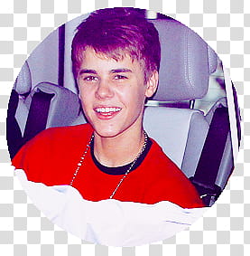 Botones y Manchas Justin Bieber, Justin Bieber wearing red shirt transparent background PNG clipart