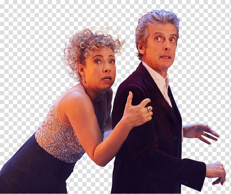 Doctor Who Season , woman holding man's shoulder transparent background PNG clipart