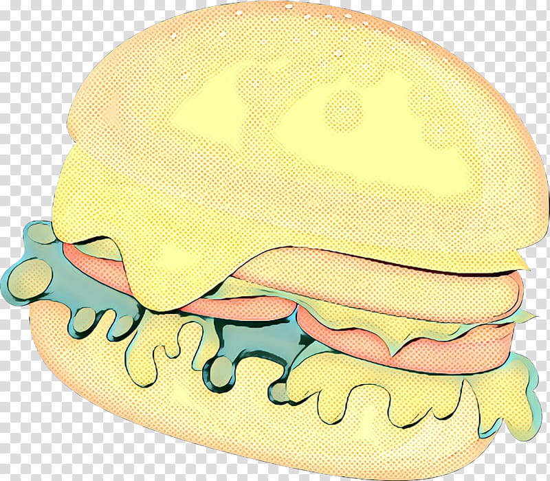 Yellow, Nose, Cheeseburger, Jaw, Fast Food, American Food transparent background PNG clipart