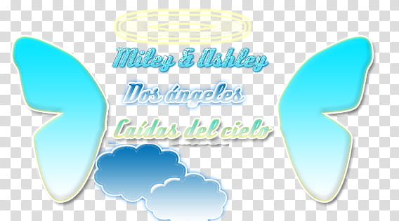 Texto Miley y Ashley transparent background PNG clipart