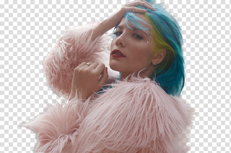 Halsey ,  transparent background PNG clipart