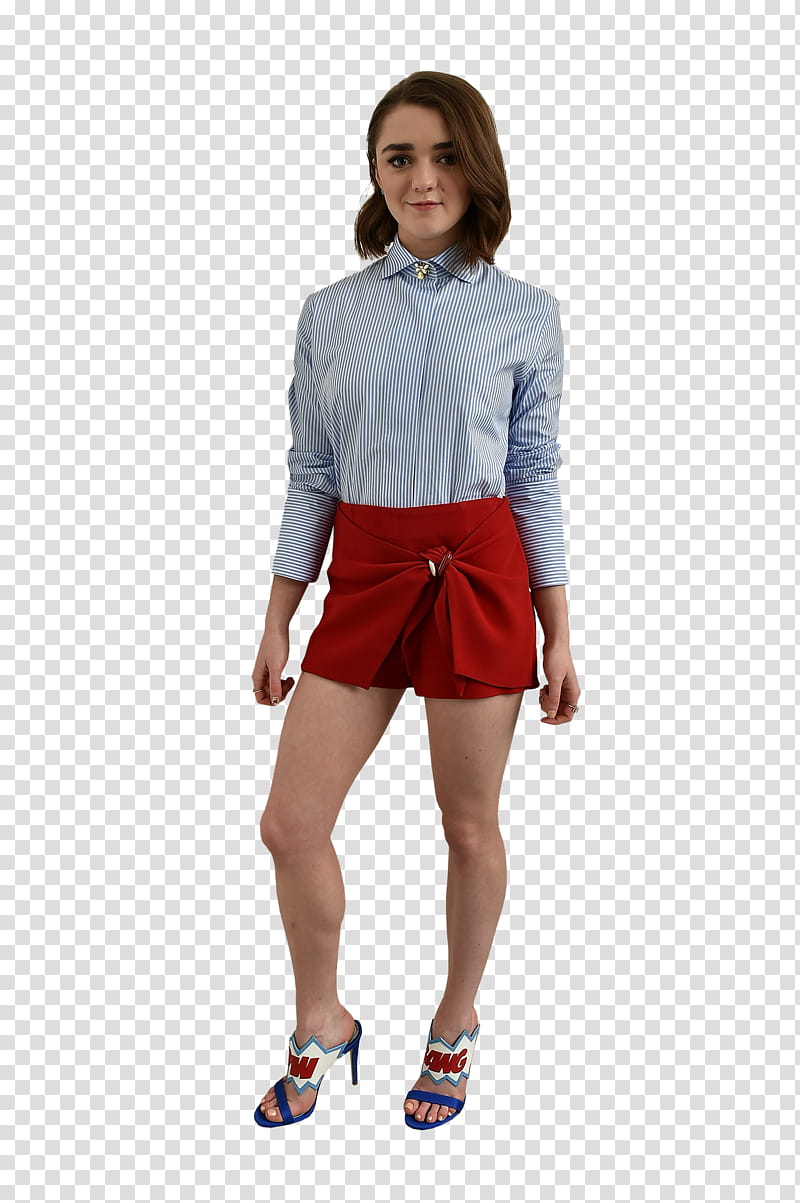 Maisie Williams, confident () transparent background PNG clipart