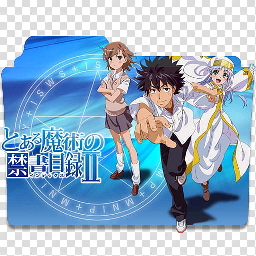 Anime Icon , To Aru Majutsu no Index II, anime transparent background PNG clipart